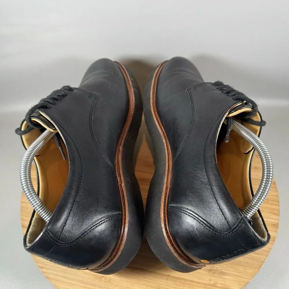 S Samuel Hubbard Founder‎ Mens Sz 9.5 W Oxford Dress Shoes Black Leather
